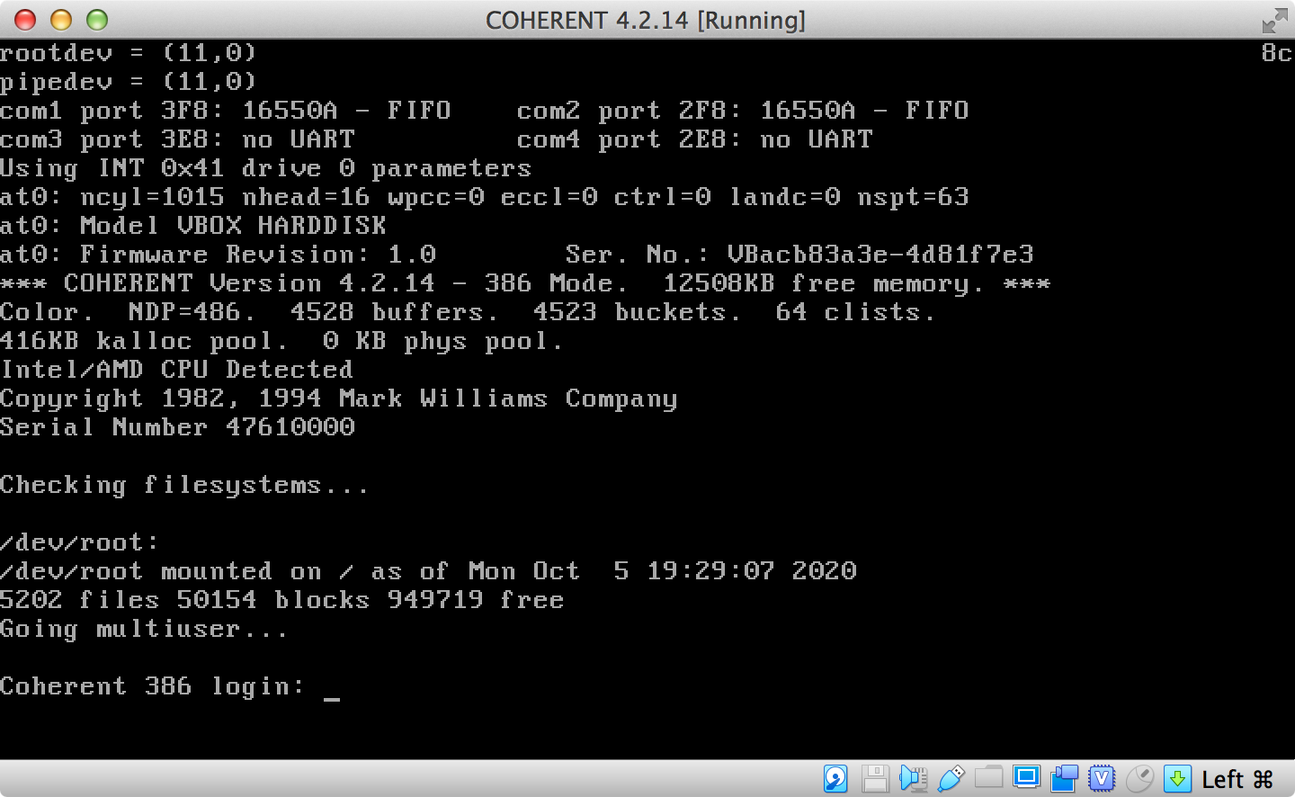 COHERENT 4.2.14